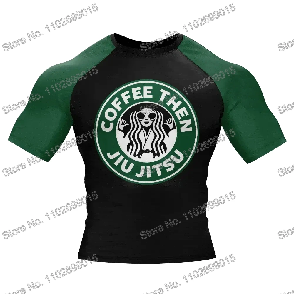 Star BJJ Surfing Clothing Men Women Rash Guard Short Sleeve UV Protection Diving Swimwear Summer UPF 50+ Beach Tights Sport Tops