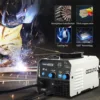 MIG Welder,Flux Core Welder Machine 110V 130Amp, Gasless MIG Welding Machine IGBT Inverter Welder Portable Wire Feed Welder 2