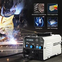 MIG Welder,Flux Core Welder Machine 110V 130Amp, Gasless MIG Welding Machine IGBT Inverter Welder Portable Wire Feed Welder 2
