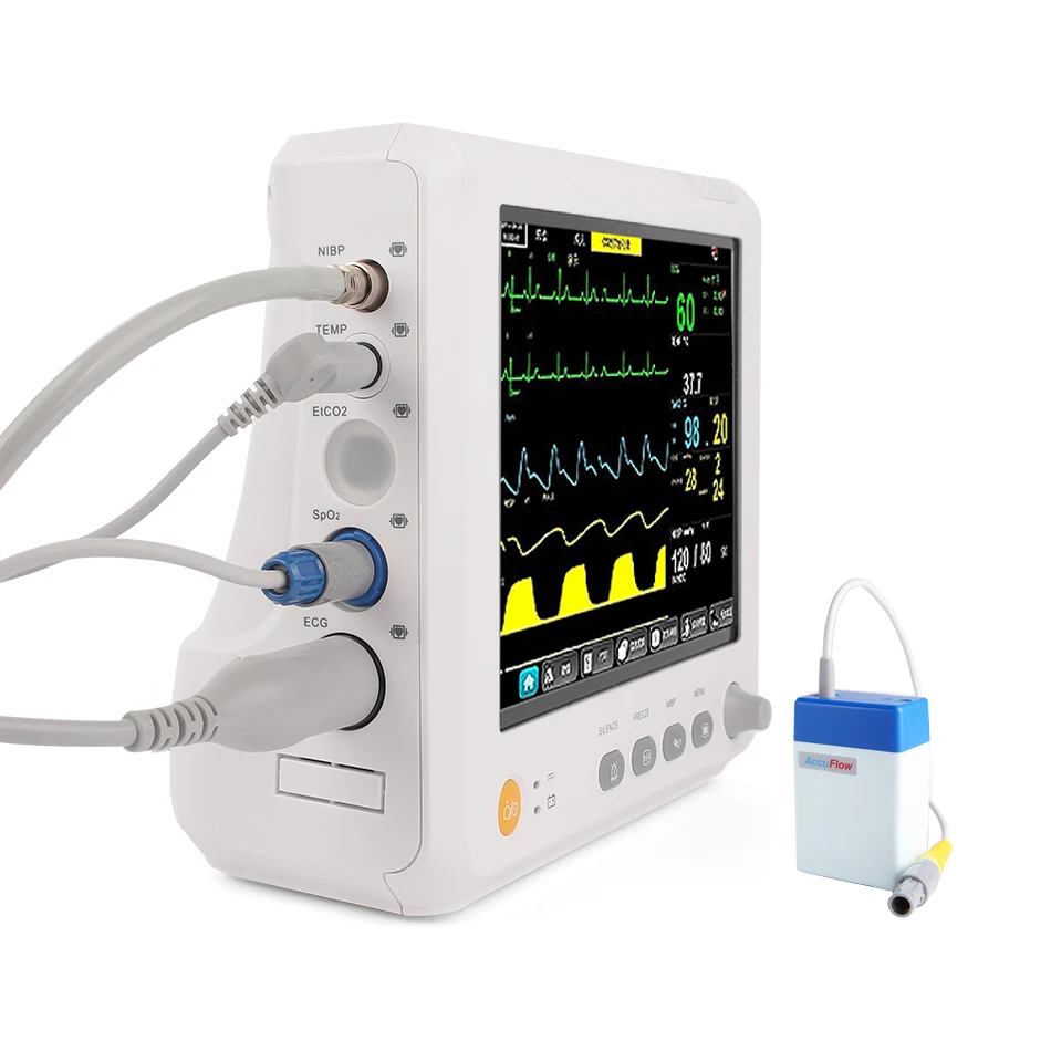   ǻ  ޴ 6-Ķ , ECG, NIBP, PR, SPO2, RESP, TEMP ȯ , Ż  , 7 ġ, 8/10 ġ ũ