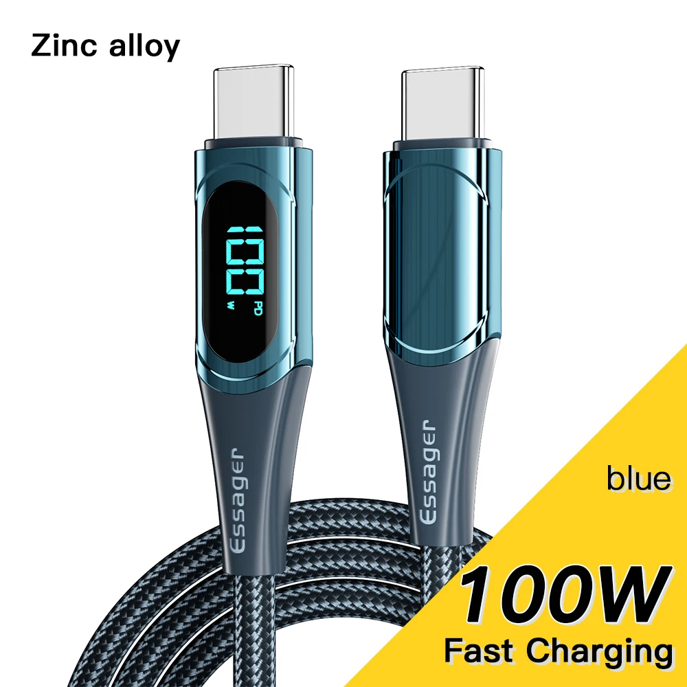 100W Blue Cable 2