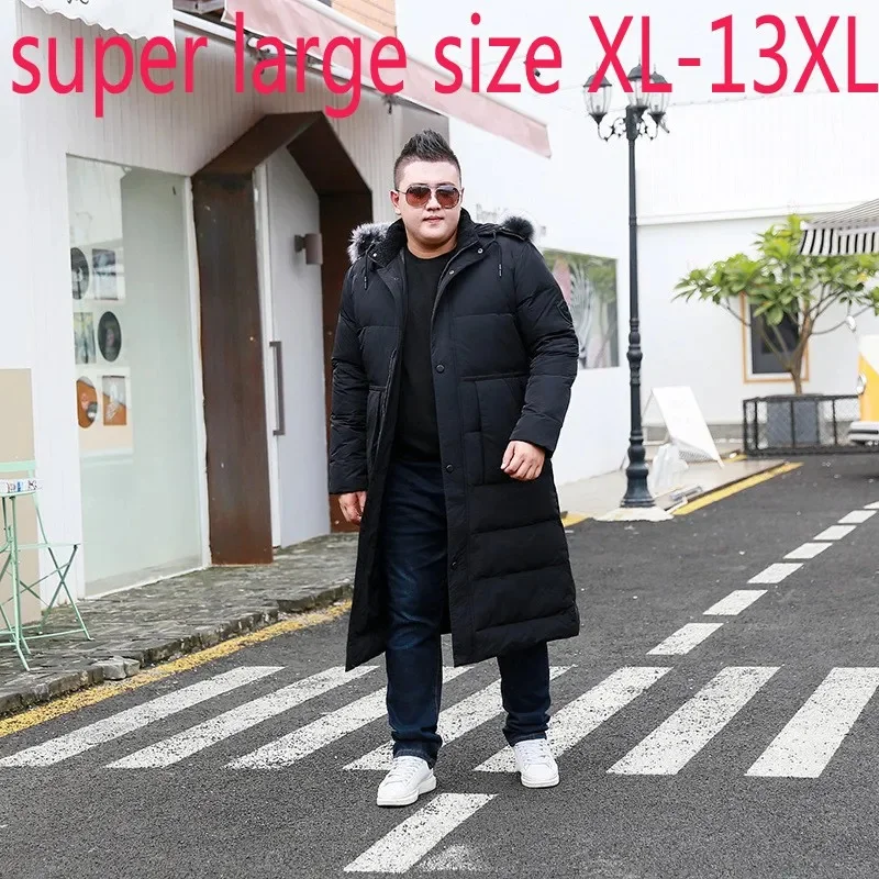 

Новая мода X-long супер большие мужские пальто с воротником из лисьего меха женская куртка высокого качества