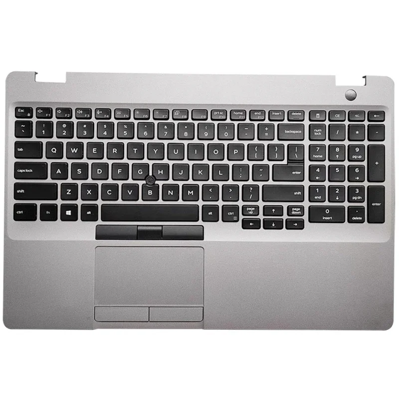 Nuovo Originale Per Dell Latitude 5510 5511 E5510 Precision 3550 3551 Laptop Palmrest Case Tastiera Versione Inglese Usa Cover Superiore