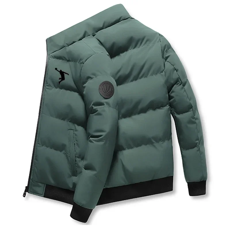 Description Picture 2 of item2024 Men Winter Casual Thick Warm Waterproof Cotton Jacket Parkas Men Autumn New Outwear Windproof Hat Hooded Parkas Jacket Men