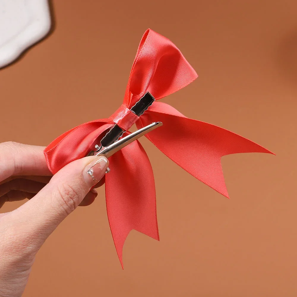 Hair Clips 2/3Pcs Baby Cheer Bows for Girls 4.5Inch