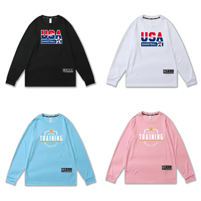 Men Women Basketball Jerseys Breathable Quick Dry Fitness Shooting Training Exercise Clothes Gym Sports