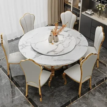 Modern Glass Dining Table Set 2