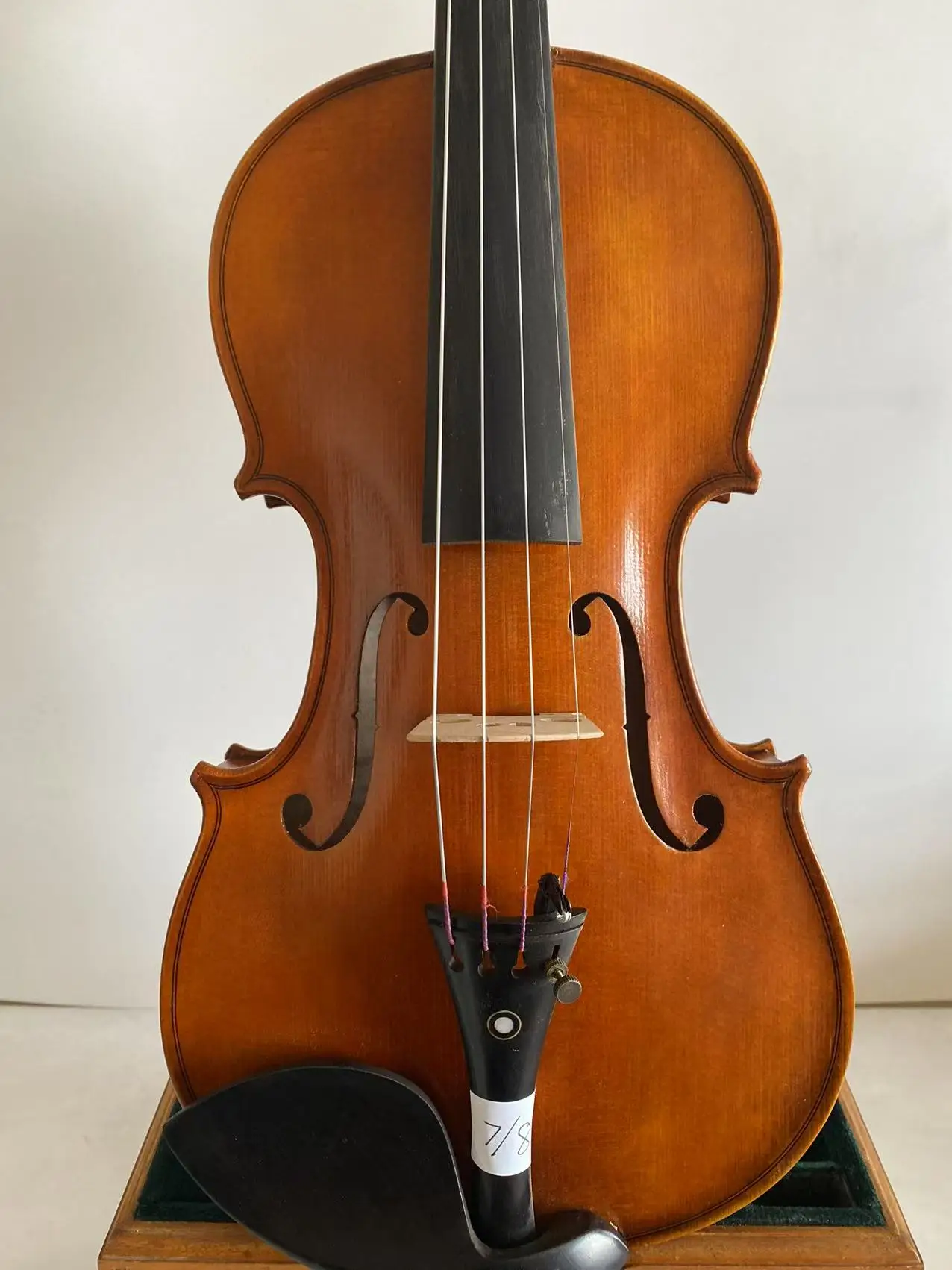 Oil antique varnish, Antonio Stradivari Copy 7/8 size violin