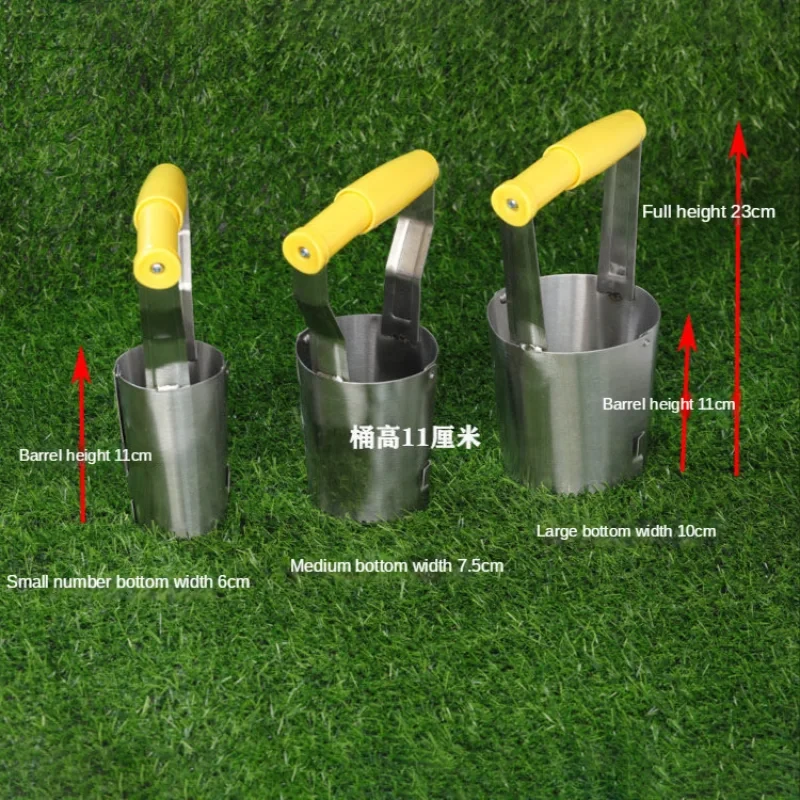Mini garden tools Gardening Seedling Tube Transplanter Handheld Planting Machine for Flower