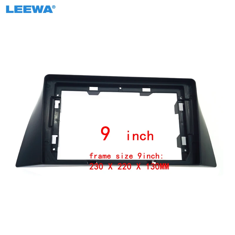 

Автомобильная аудиопанель LEEWA 2Din, рамка для Chery Tiggo 9 дюймов, большой экран, радио, стереопанель, крепление для приборной панели, комплект для переоборудования # CA7269