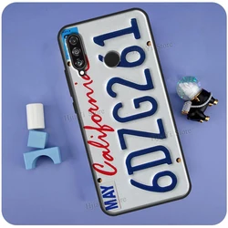 California License Plate Phone Case for Honor 10i or 20i (TT2586)