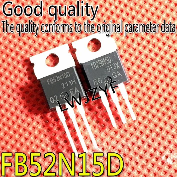 

(1 шт.) Новый МОП-транзистор IRFB52N15D FB52N15D TO-220, быстрая доставка