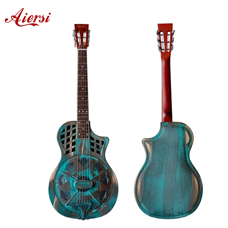 

Резонаторная гитара Aiersi Cutway Parlour