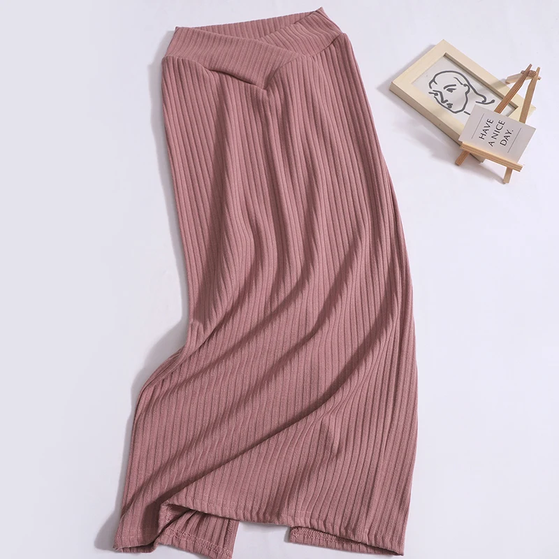 

Spring and Autumn New Korean Fashion Niche Design High Waist Skirt Women's Slim Fit Versatile Back Slit Hip Cover Long Skirt