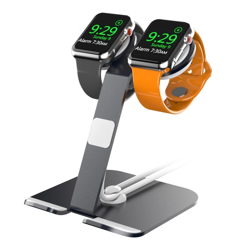 Power Charger Holder Stand Base Charging Stand for Apple-Watch 1/2/3/4/5/SE Dual Smartwatch Dock Bracket Dropshipping