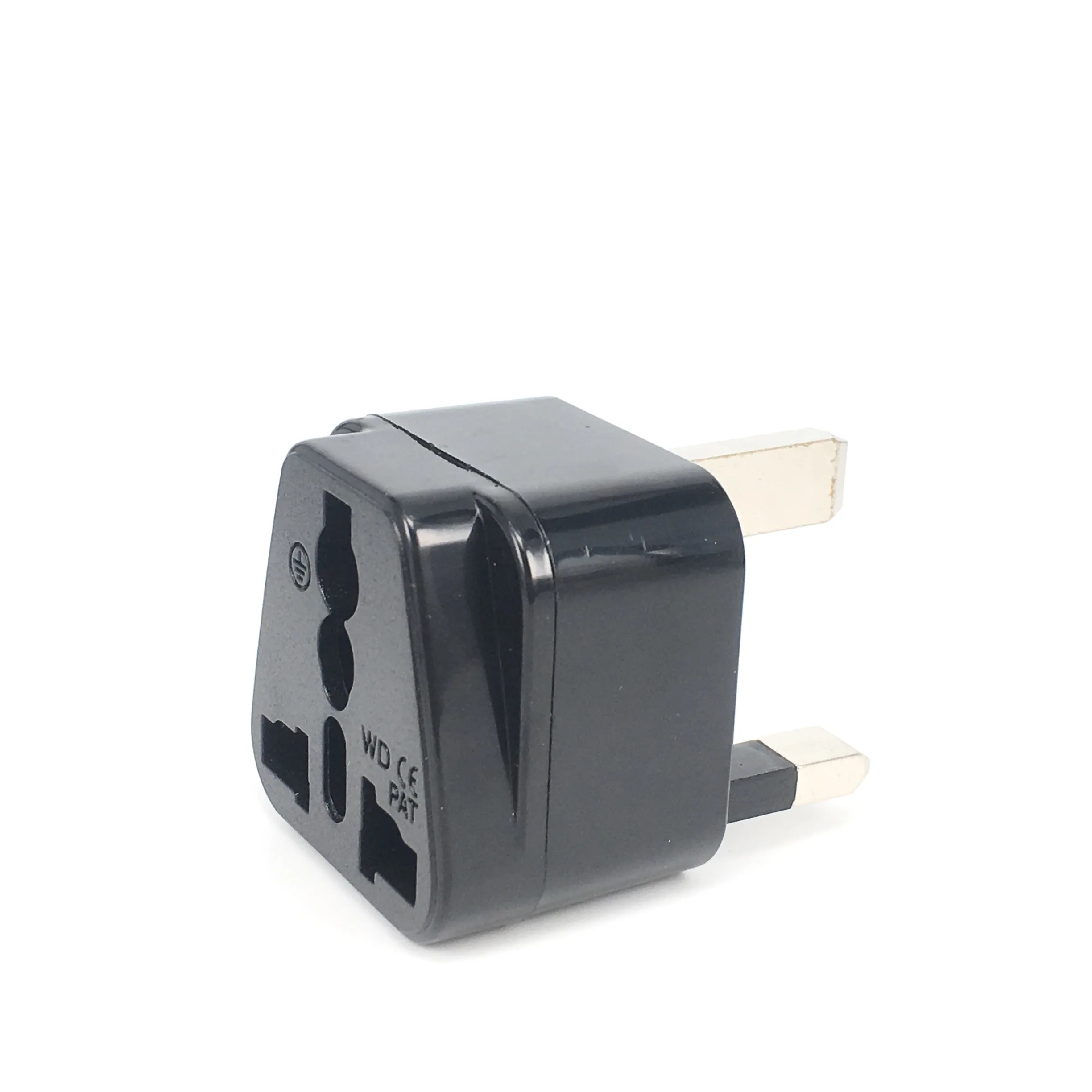 Plug Adapter Power Plug Adapter EU Plug Adapter Plug Converter EU Socket Converter Universal AU EU CN US to UK Travel Type G Singapore Malaysia United Kingdom Power Socket 13A White Black