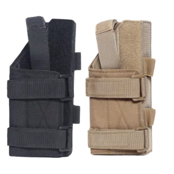 Fondina per pistola da tiro rapido per gamba MOLLE da caccia, veri strumenti da campo CS, forniture per appendere le gambe, attrezzatura da caccia