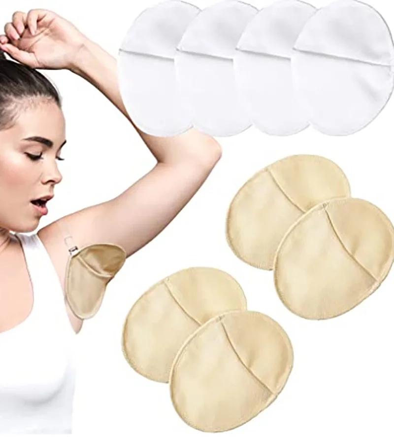 Underarm Sweat Pads 1 Pair Washable Absorbing Guards Dress Perspiration Deodorant