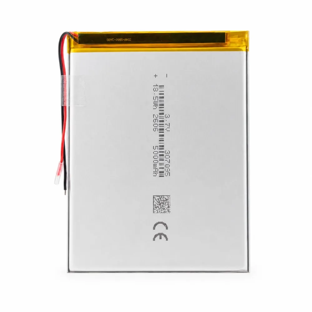 307095/357095 5000mAh 3.7V High Capacity Polymer Lithium Batteries Rechargeable Battery New Date Accessory DIY Equipment Tools - 4