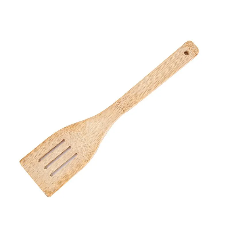 5pcs Set Bamboo Shovel Spoon Kitchen Utensils Kitchen Utensils
