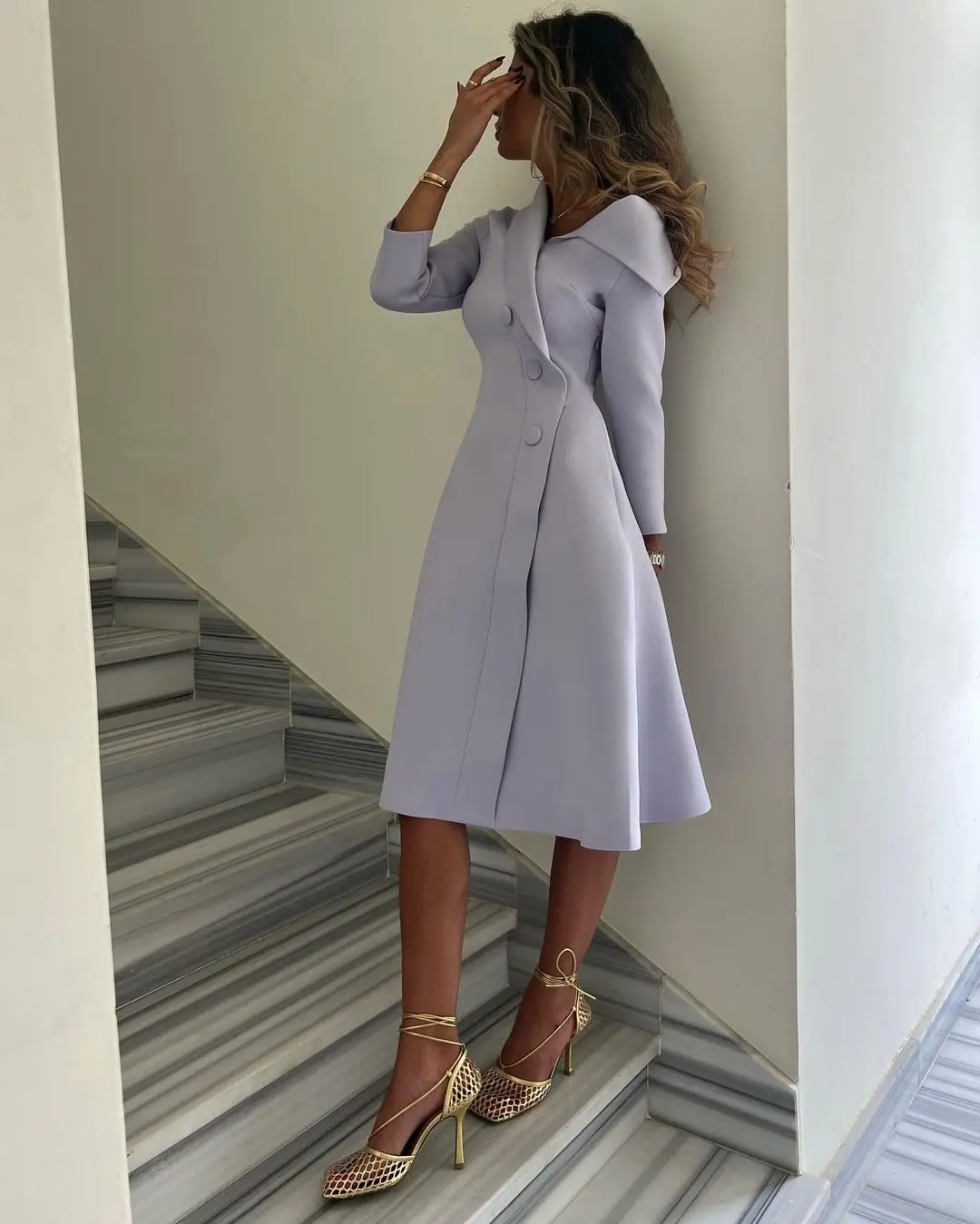 

Oisslec V Neck Buttons Vestidos Prom Dresses for Saudi Arabia Women Wear A Line Short Cocktail Party Birthday Homecoming Gowns