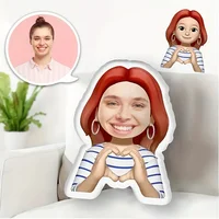 Customized photo pillows are suitable for personalized love expression gifts such as couples' birthdays and festivals 1