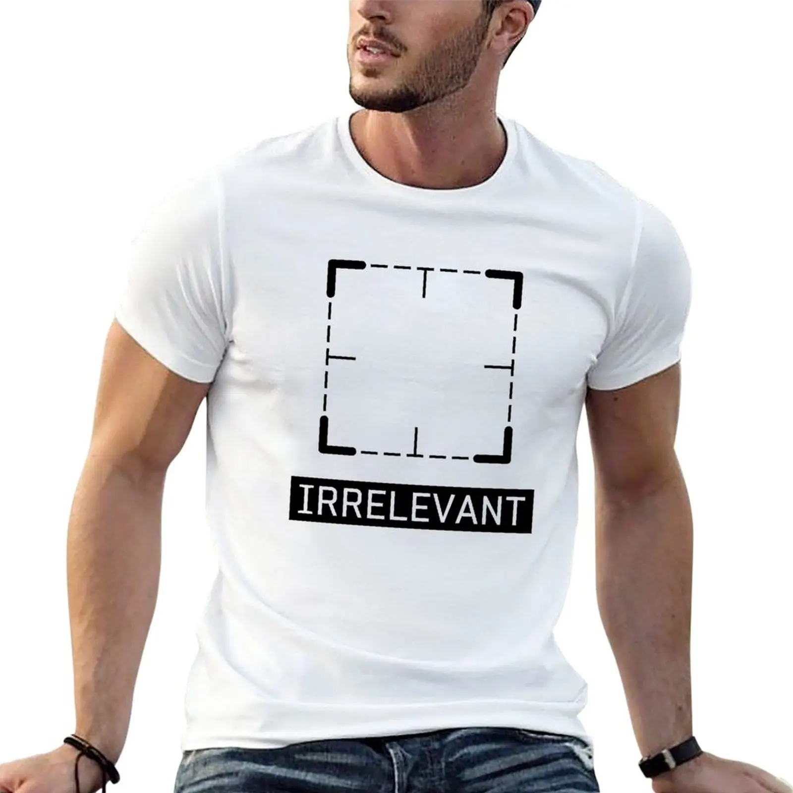 

New Irrelevant - Person of Interest (Black) T-Shirt customized t shirts black t shirts summer top Men's t shirts