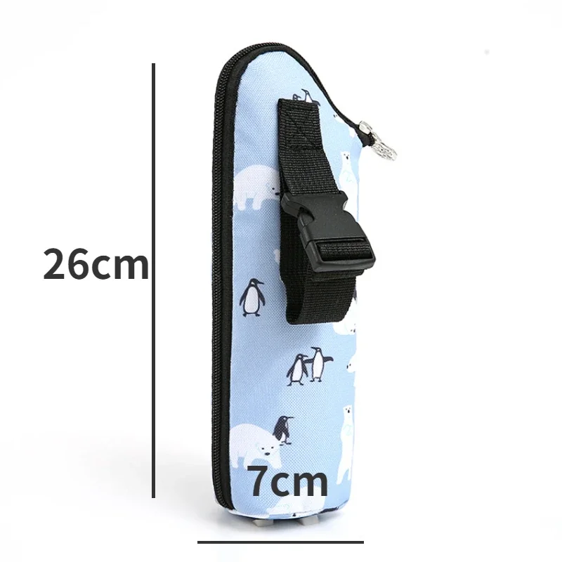Baby Bottle Insulation Bag Stroller Storage Milk Warmer Detachable Cover