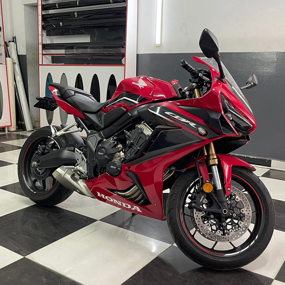 GBRacing Engine Protection CB650F CBR650F&CBR650R 2014- CB650R-Engine Cover Motorcycle Protective Covers Case Set motorcycle engine cover engine cover protector engine guard motorcycle accessory set