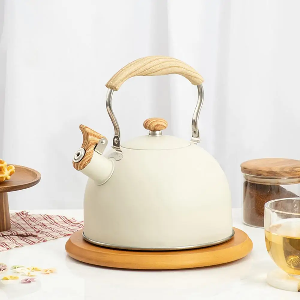 WhistleKettleLoudWhistleTeaKettleEfficientHeatconductingStainlessSteelTeaKettlewith