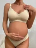Wireless Maternity Bra Front Push Up to Prevent Sagging Seamless 3D Breathable Comfortable Nursing Bra 1
