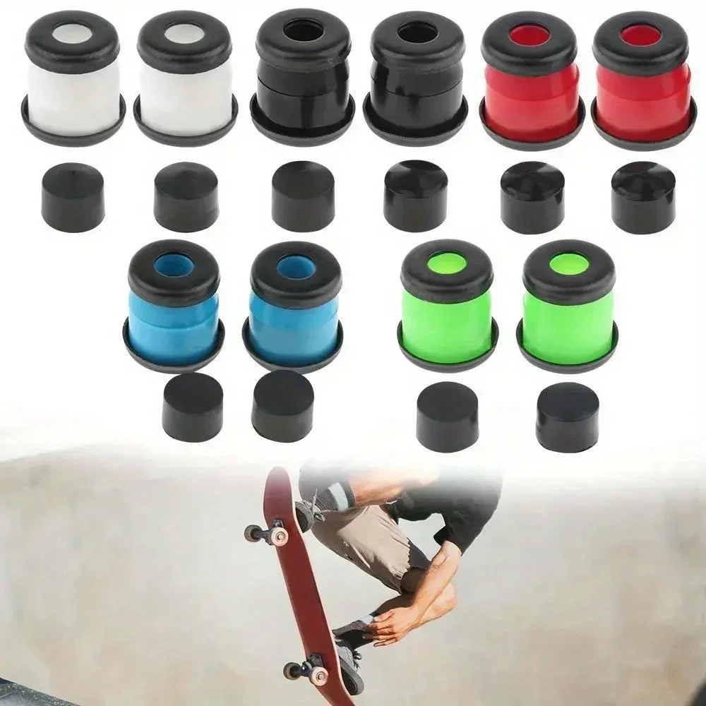 Skateboards shock suit kit 90a hard longboard pivot tube speed ring washers cylindrical bushings conical-bushings skateboard accessories