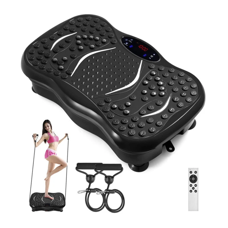 

Massage Platform Remote Control Exercise Weight Loss Body Fat Slimming Machine Crazy Exercise Machine Vibration Plate