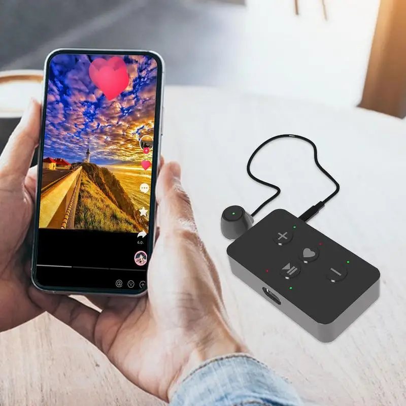 

Auto Adjustable Speed Physical Clicker Simulated Finger Continuous Clicking Phone Controller Games Live Broadcasts Reward Tasks