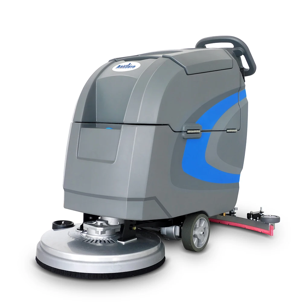 electric small washing floor machine tile cleaning machine scrubber machine cleaning equipment floor scrubber B50 Battery Electric Floor Scrubber Automatic Floor Cleaning Machine Electric Tile Scrubber