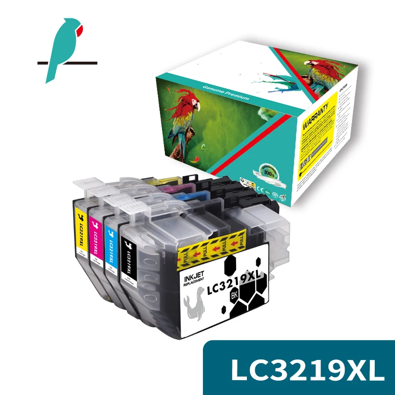 Brother Original XL-Tintenpatrone LC-3219XLY Gelb (für Brother MFC