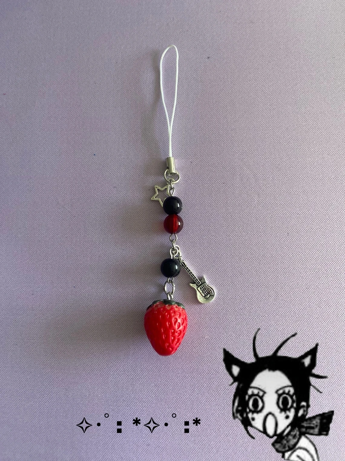 NANA and Hachi Themed Phone Charms Collection