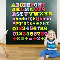 Alphabet Lore Magnetic Alphabet Letters EVA Refrigerator Stickers Toddlers Kids Learning Spelling Counting Educational Toys Gift 2