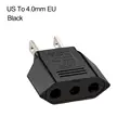 Black-US To 4.0mm EU
