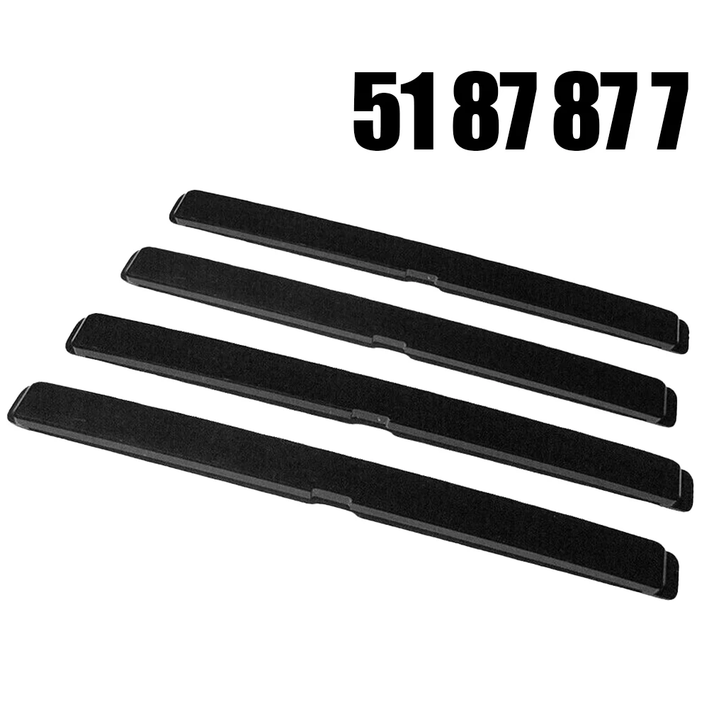 Cover Roof Carrier Front Rear 4pcs Car Exterior Parts For Opel Astra Roof Carrier Black Plastic Travel Car Accessories
