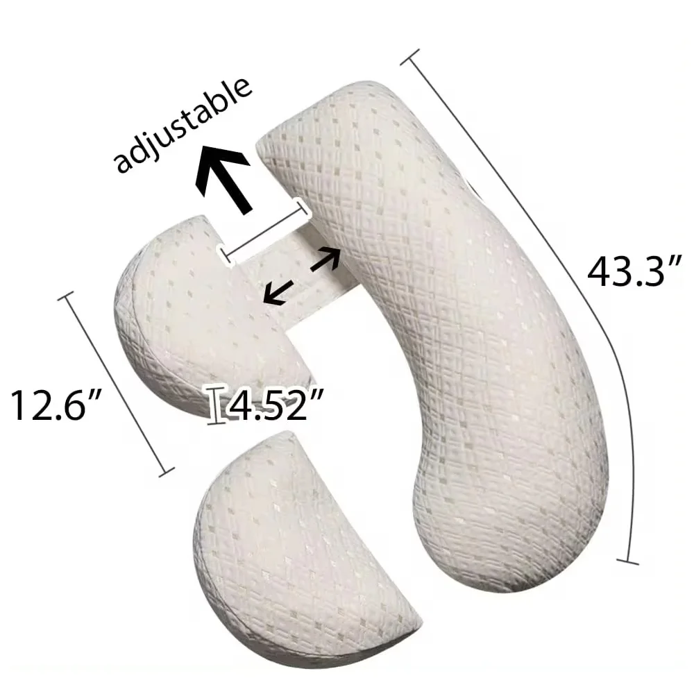 Pregnancy Pillow Multifunctional Cotton Breastfeeding Cushion Maternity Sleeping for Pregnant Women