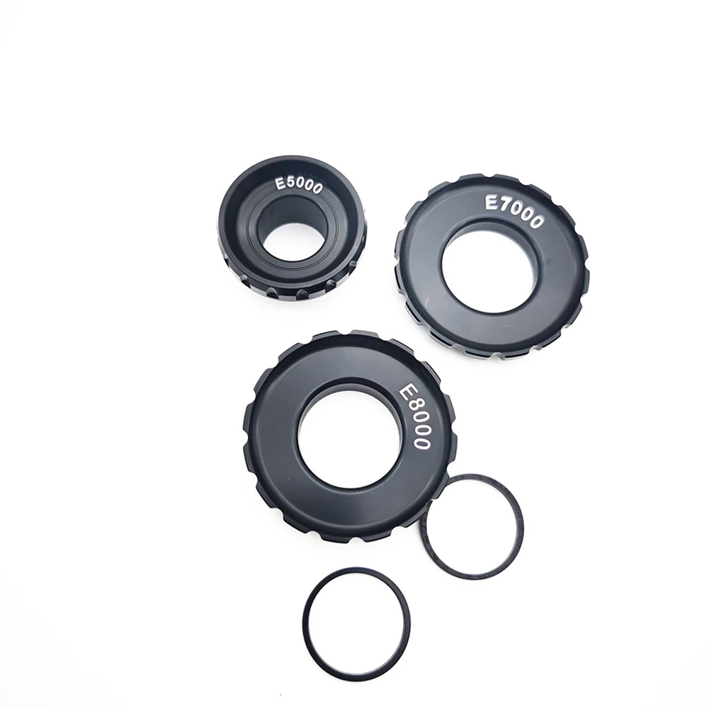 

Bike Bicycle MID-Motor Chainring Locking Cover With 2 Washers For-Shimano E5000 E7000 E8000 Cycling Accessories Bicicleta