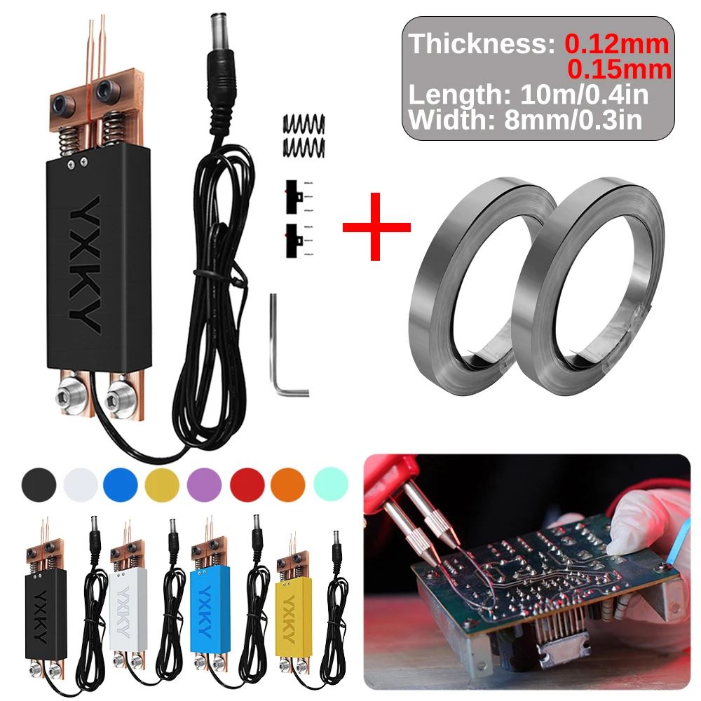 Penna Saldatrice A Punti A Batteria - Per Saldatura Professionale E Fai Da Te, Con Aghi A Sfera E Tasto Grilletto - Foto 10