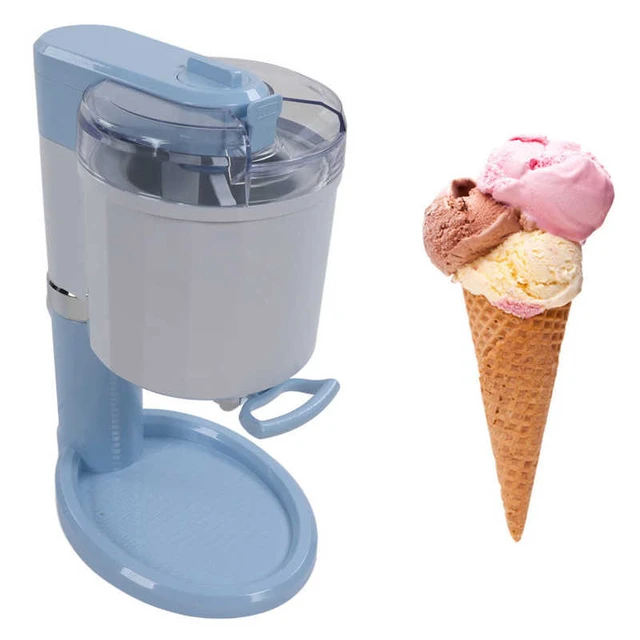 🧊Kids DIY Perfect Ice-cream Cone Easy Use 1L Machine Ice Cream Mini Fruit  Maker For Home Electric Milkshake Machine DIY Kitchen - AliExpress