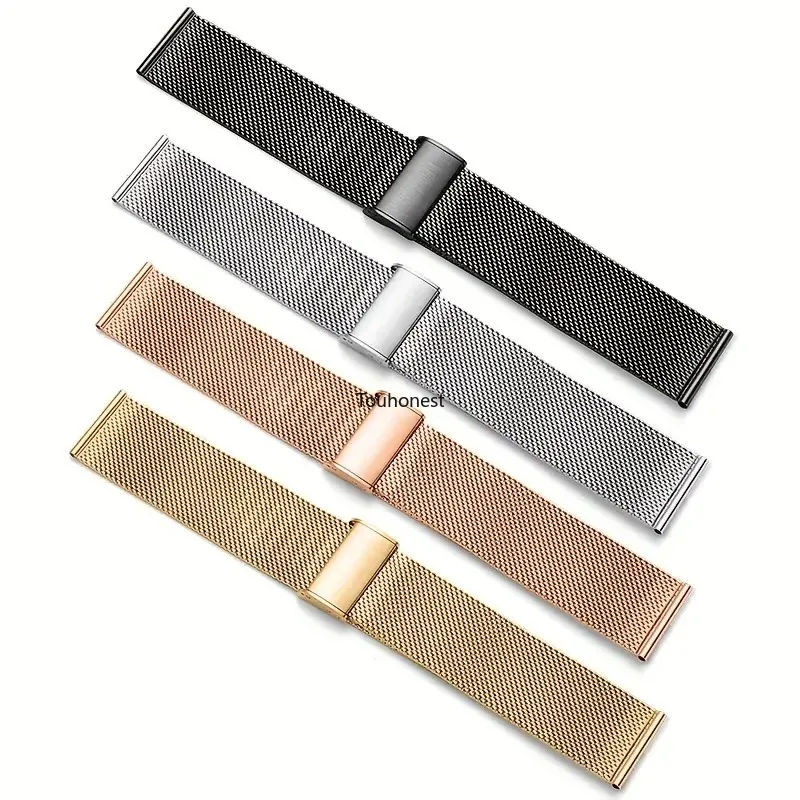 Quick Release Universal Milanese Stainless Steel Watchband Strap Bracelet