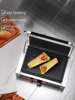 XL Electric Heating Laminate Grilled Furnace Commercial Electric Grilled Fillet Steak Sanming Toasted Bread Machine 2