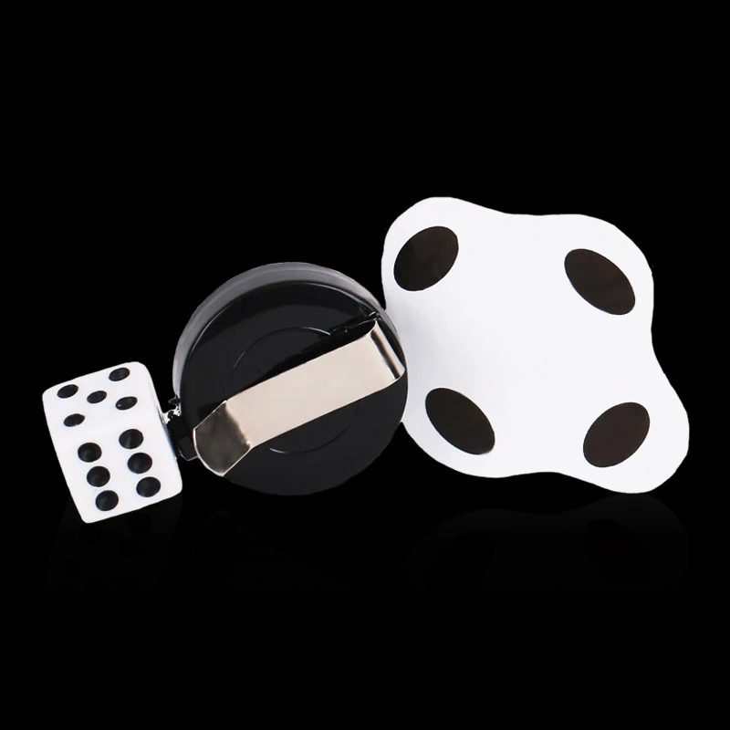

Novelty Funny Shoot Flat Dice Magic Props Close Up Children's Magic Toys Beginner's Easy Magic Toys Stage Performances Props