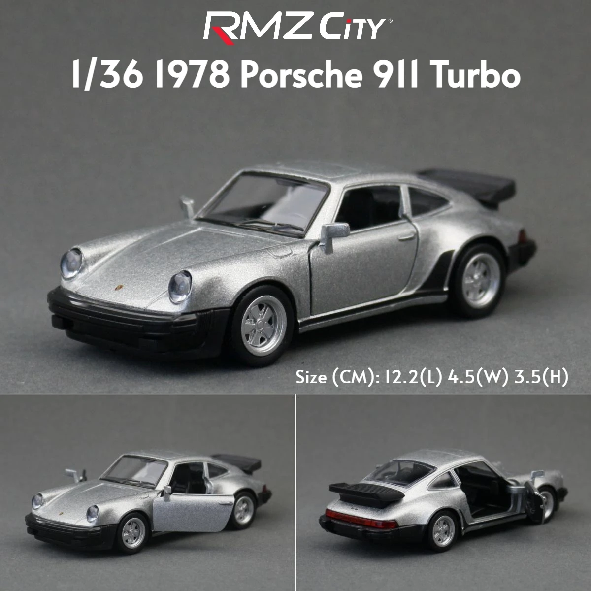 1/36 Porsche 911 GT3 918 Spyder Taycan Spielzeugauto Rennmodell RMZ CiTY Druckguss-Metall-Miniaturkollektion Geschenk für Jungen Kinder – Detail 11