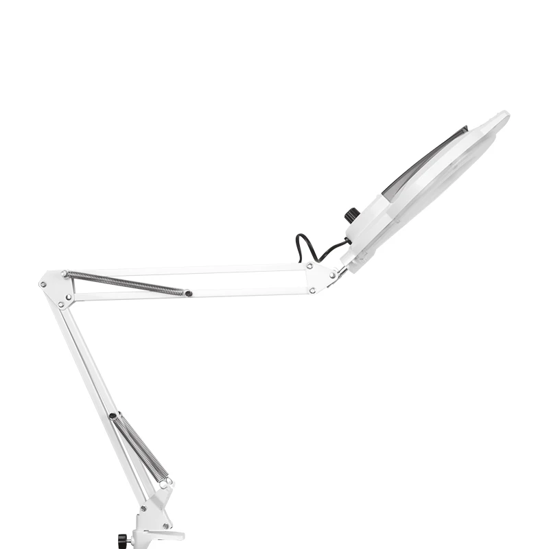 Professional Beauty Skincare Floor Magnifying Glass Lamp Facial Beauty Salon Magnifier Led Light