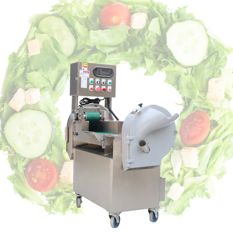 

Rebanadora automática de vegetales, cortadora eléctrica comercial de frutas y verduras